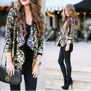 Free Press Sequin Jacket